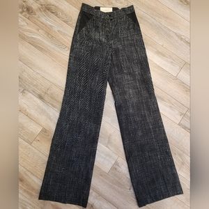 Leifsdottir women high rise wide leg pants, size 2 US